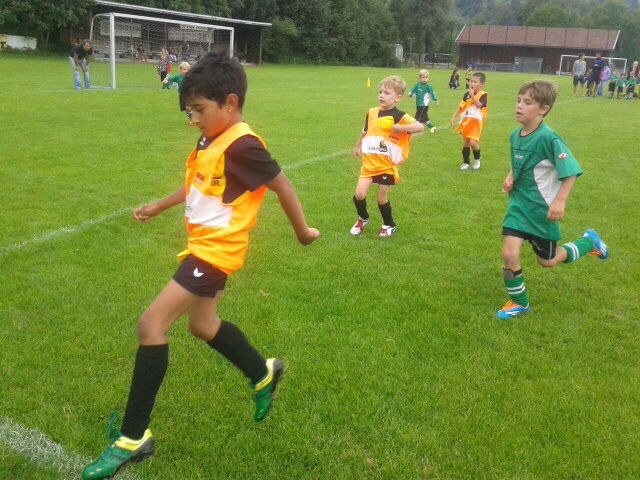 Beim Bambini Turnier des FC Schwarz-Weiß Sonthofen e.V. waren die Kleinen die Größten. 